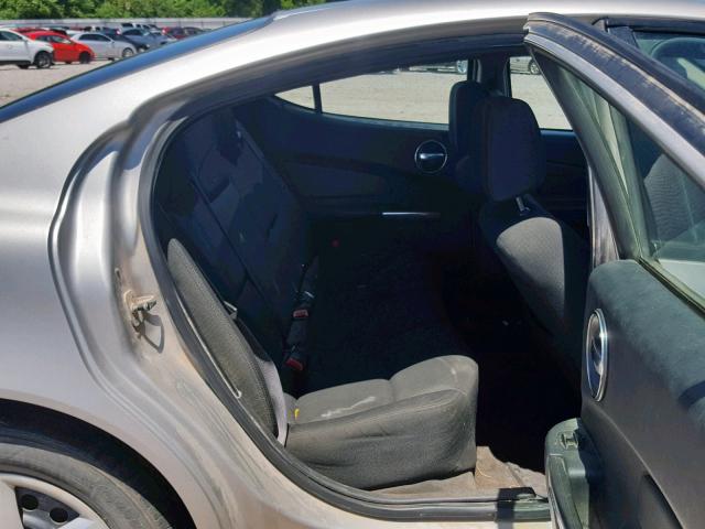 2G2WP552971206546 - 2007 PONTIAC GRAND PRIX SILVER photo 6