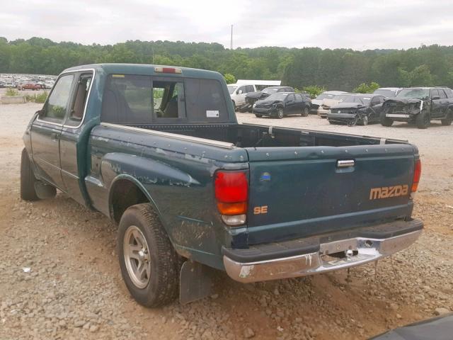 4F4YR16C5WTM17628 - 1998 MAZDA B2500 CAB GREEN photo 3