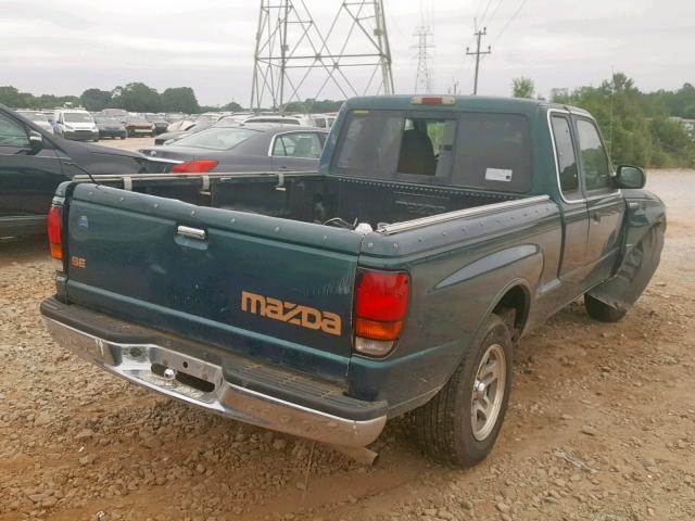 4F4YR16C5WTM17628 - 1998 MAZDA B2500 CAB GREEN photo 4