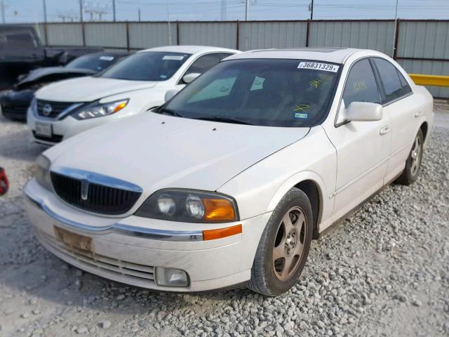 1LNHM87A3YY862917 - 2000 LINCOLN LS WHITE photo 2