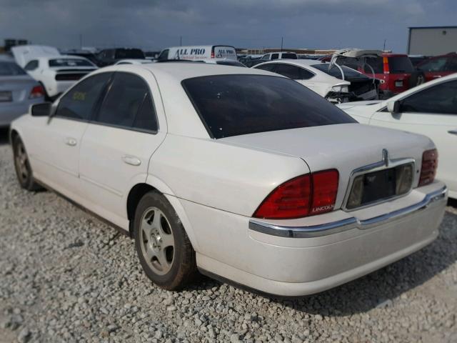 1LNHM87A3YY862917 - 2000 LINCOLN LS WHITE photo 3