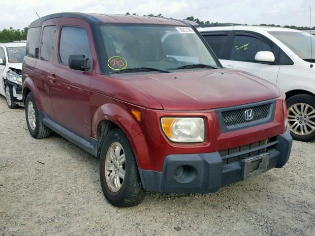 5J6YH28716L023720 - 2006 HONDA ELEMENT EX MAROON photo 1