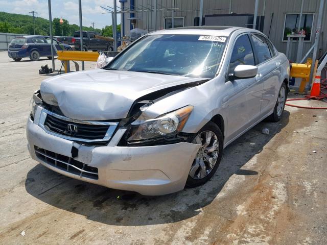 1HGCP26819A162584 - 2009 HONDA ACCORD EXL SILVER photo 2