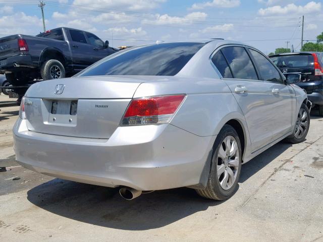 1HGCP26819A162584 - 2009 HONDA ACCORD EXL SILVER photo 4