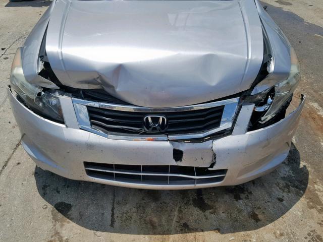 1HGCP26819A162584 - 2009 HONDA ACCORD EXL SILVER photo 7