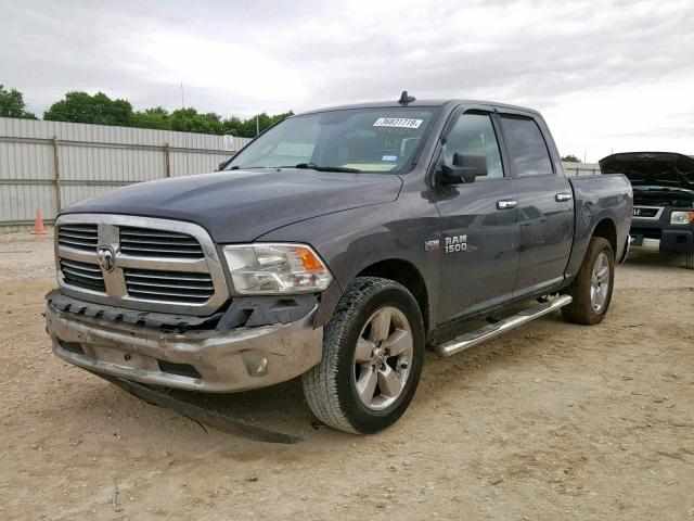 3C6RR6LT8GG306110 - 2016 RAM 1500 SLT GRAY photo 2