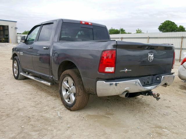 3C6RR6LT8GG306110 - 2016 RAM 1500 SLT GRAY photo 3