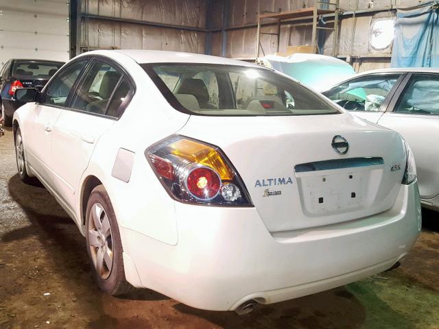 1N4AL21E48N509644 - 2008 NISSAN ALTIMA 2.5 WHITE photo 3