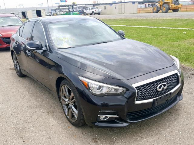 JN1BV7AP2FM349129 - 2015 INFINITI Q50 BASE BLACK photo 1