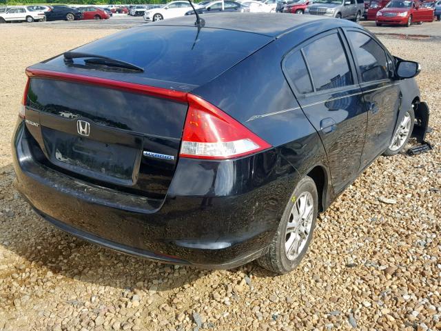 JHMZE2H7XAS013204 - 2010 HONDA INSIGHT EX BLACK photo 4