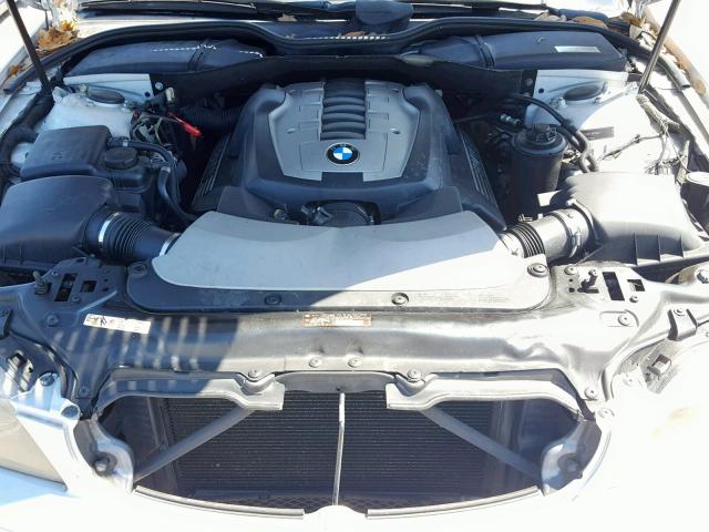 WBAHN83516DT39004 - 2006 BMW 750 LI SILVER photo 7