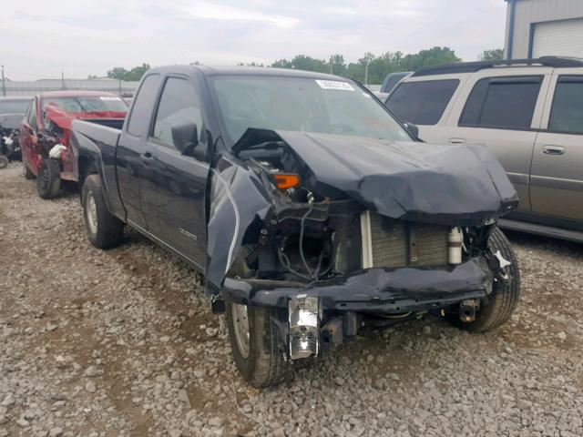 1GCCS196548116547 - 2004 CHEVROLET COLORADO BLACK photo 1