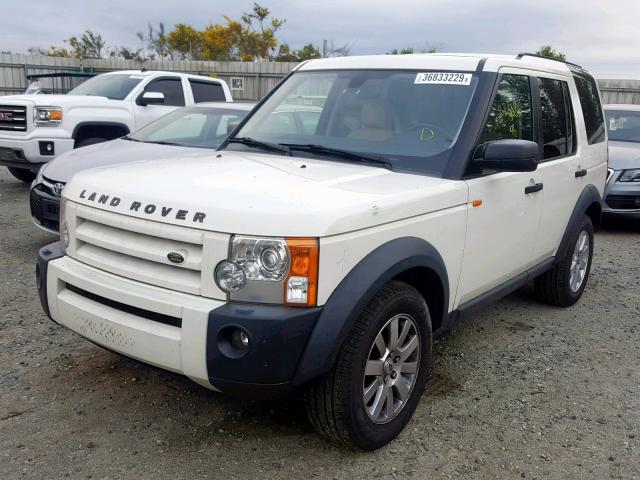 SALAE25436A362414 - 2006 LAND ROVER LR3 SE WHITE photo 2