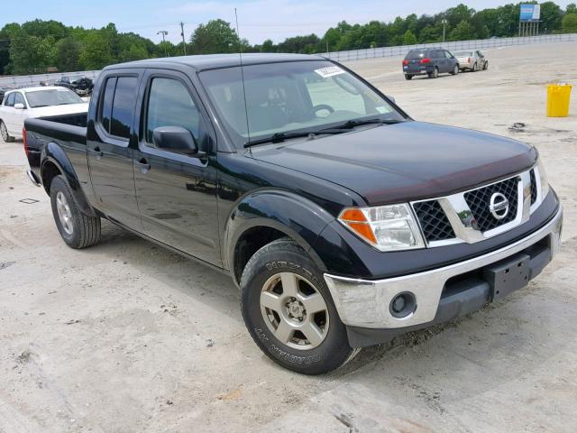 1N6AD09UX8C402159 - 2008 NISSAN FRONTIER C BLACK photo 1