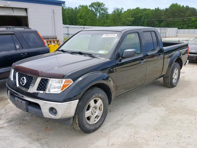 1N6AD09UX8C402159 - 2008 NISSAN FRONTIER C BLACK photo 2