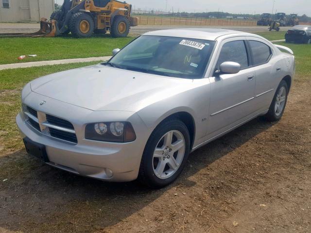 2B3CA9CV9AH288007 - 2010 DODGE CHARGER RA SILVER photo 2