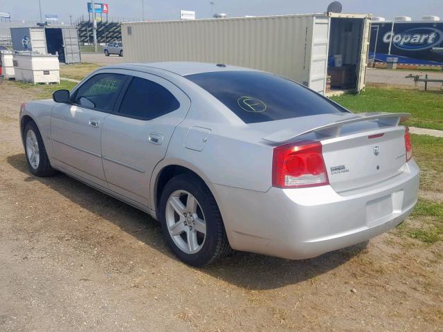 2B3CA9CV9AH288007 - 2010 DODGE CHARGER RA SILVER photo 3