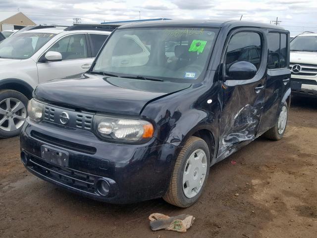 JN8AZ2KR9CT252774 - 2012 NISSAN CUBE BASE BLACK photo 2