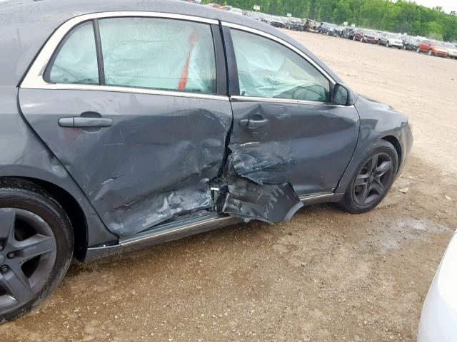 1G1ZH57B29F242120 - 2009 CHEVROLET MALIBU 1LT 灰色 照片 9