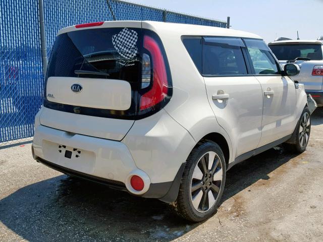 KNDJX3A51F7148489 - 2015 KIA SOUL ! WHITE photo 4