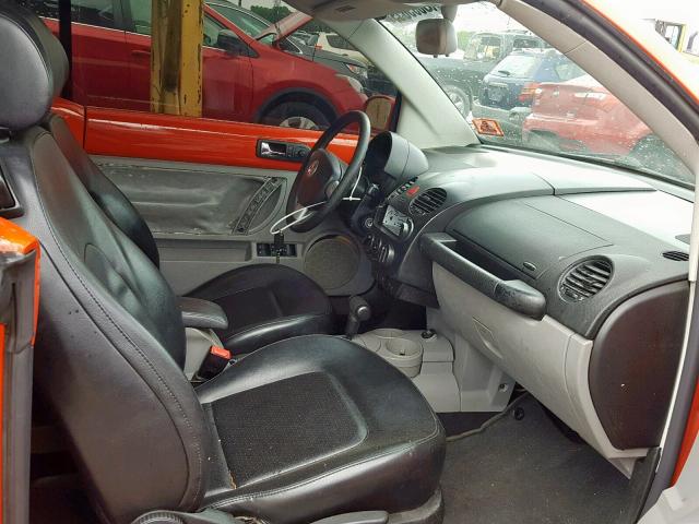 3VWCM31Y44M315441 - 2004 VOLKSWAGEN NEW BEETLE Narıncı foto 5