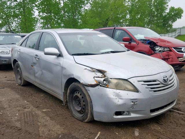 4T1BE46K07U627239 - 2007 TOYOTA CAMRY NEW SILVER photo 1