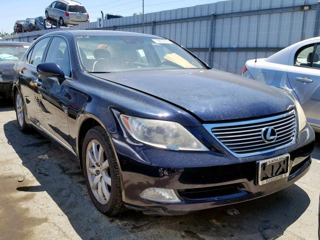 JTHBL46F985057765 - 2008 LEXUS LS 460 BLUE photo 1