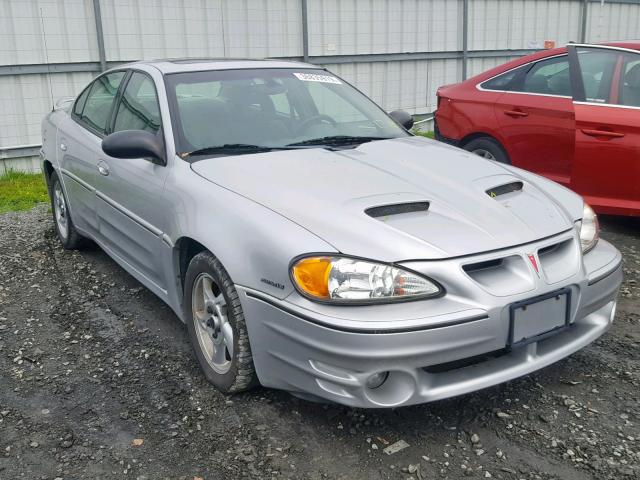 1G2NV52E03C224468 - 2003 PONTIAC GRAND AM G SILVER photo 1