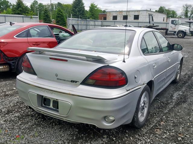 1G2NV52E03C224468 - 2003 PONTIAC GRAND AM G SILVER photo 4