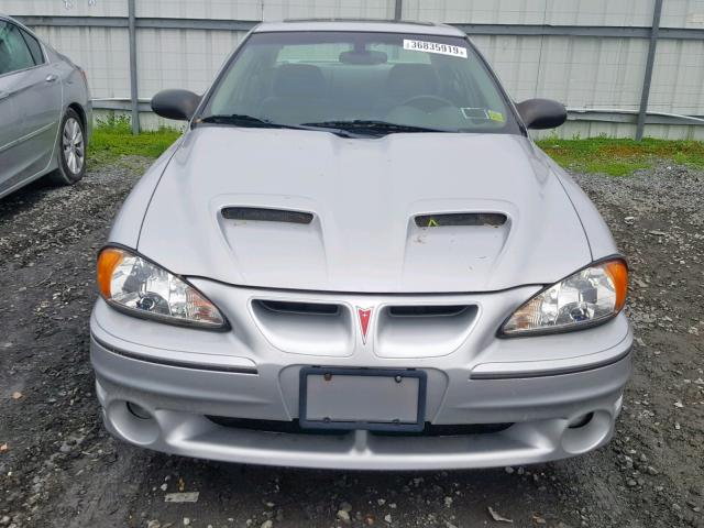 1G2NV52E03C224468 - 2003 PONTIAC GRAND AM G SILVER photo 9