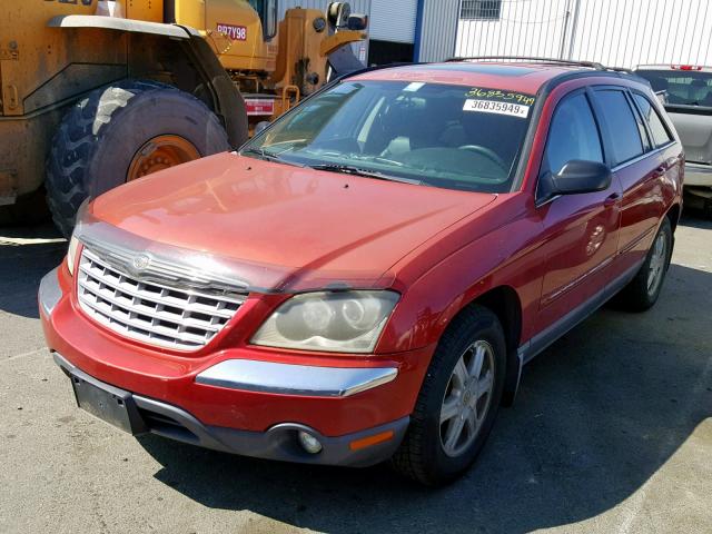 2C8GF68424R314184 - 2004 CHRYSLER PACIFICA RED photo 2
