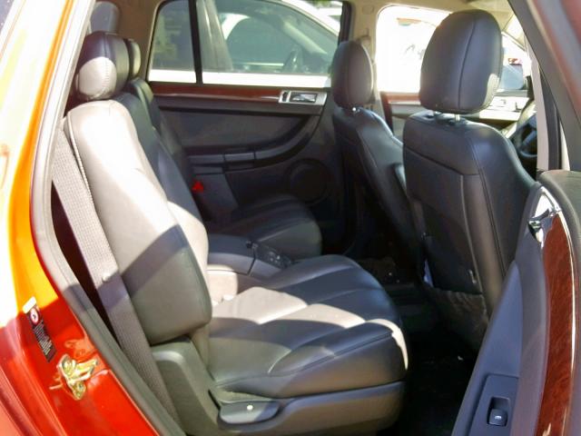 2C8GF68424R314184 - 2004 CHRYSLER PACIFICA RED photo 6