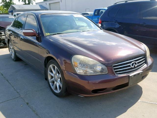 JNKBF01A83M101412 - 2003 INFINITI Q45 BURGUNDY photo 1