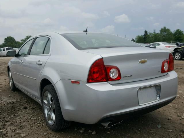 1G1ZH57N694226573 - 2009 CHEVROLET MALIBU 1LT SILVER photo 3