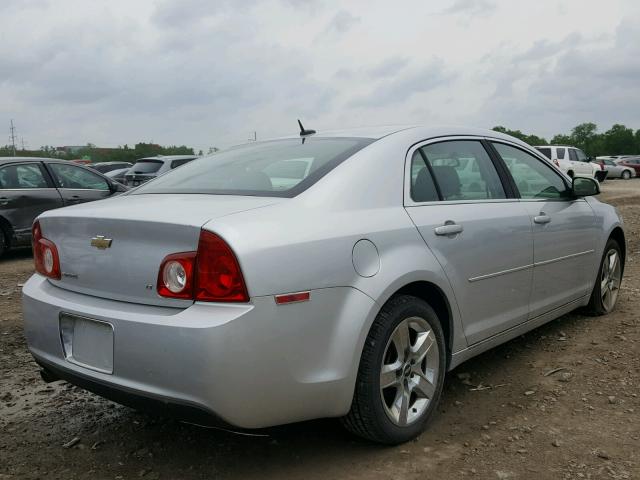 1G1ZH57N694226573 - 2009 CHEVROLET MALIBU 1LT SILVER photo 4