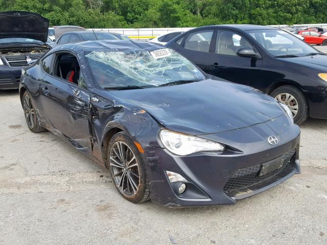 JF1ZNAA11E9702844 - 2014 TOYOTA SCION FR-S BLACK photo 1