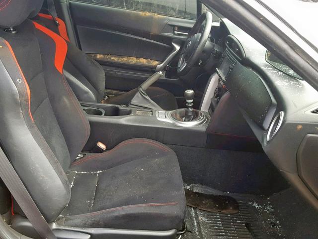 JF1ZNAA11E9702844 - 2014 TOYOTA SCION FR-S BLACK photo 5