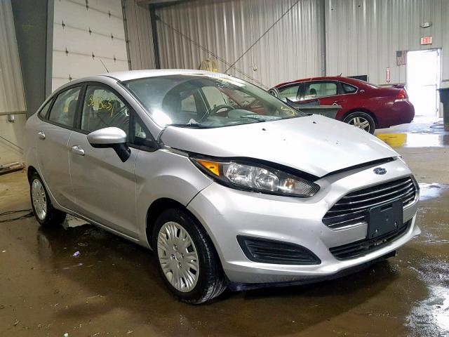 3FADP4AJ2EM148141 - 2014 FORD FIESTA S SILVER photo 1