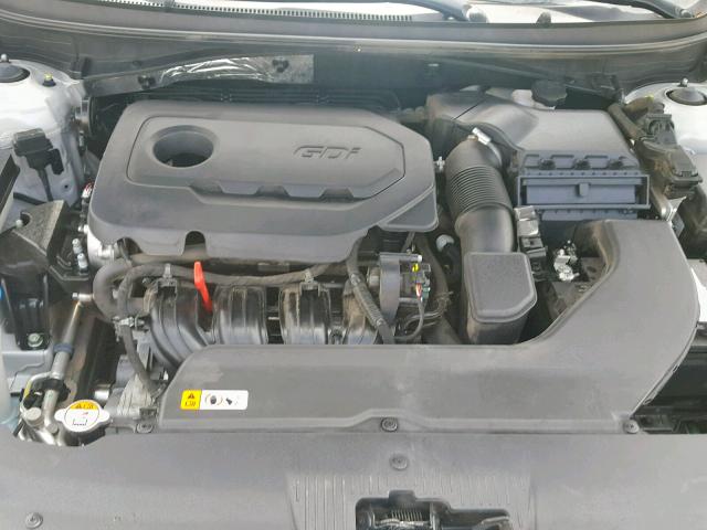 5NPE34AF4GH340580 - 2016 HYUNDAI SONATA SPO SILVER photo 7