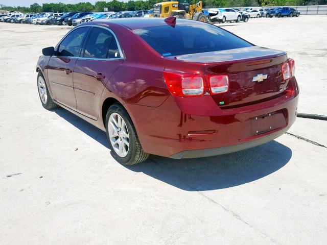 1G11C5SL1FF302685 - 2015 CHEVROLET MALIBU 1LT MAROON photo 3