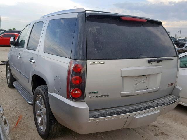 1GKS1EEF6BR308986 - 2011 GMC YUKON DENA SILVER photo 3