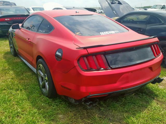 1FA6P8CF3G5267009 - 2016 FORD MUSTANG GT RED photo 3