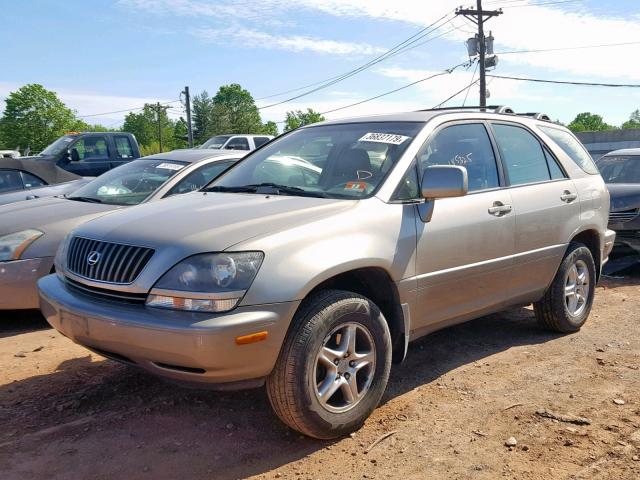 JT6GF10U3Y0064994 - 2000 LEXUS RX 300 GOLD photo 2