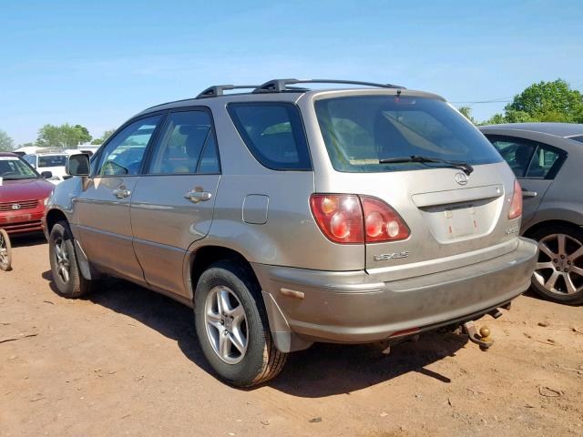 JT6GF10U3Y0064994 - 2000 LEXUS RX 300 GOLD photo 3