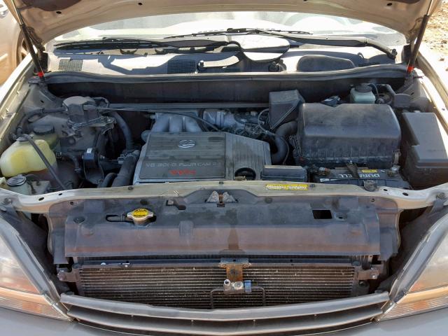 JT6GF10U3Y0064994 - 2000 LEXUS RX 300 GOLD photo 7