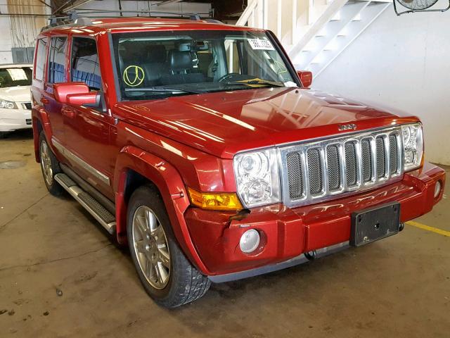 1J4RG5GTXAC114713 - 2010 JEEP COMMANDER 红色 照片 1