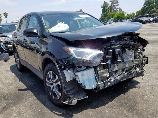 2T3ZFREV5JW432496 - 2018 TOYOTA RAV4 LE BLACK photo 1