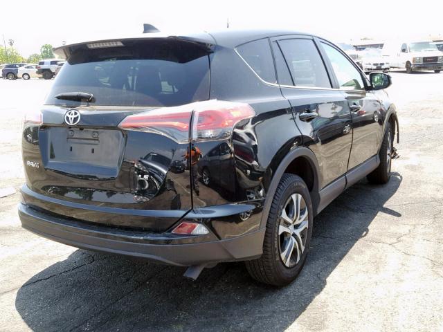 2T3ZFREV5JW432496 - 2018 TOYOTA RAV4 LE BLACK photo 4