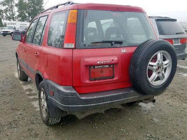 JHLRD186XYC024815 - 2000 HONDA CR-V EX RED photo 3