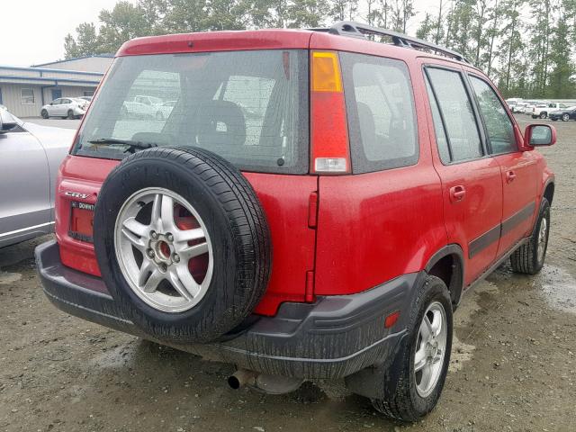 JHLRD186XYC024815 - 2000 HONDA CR-V EX RED photo 4